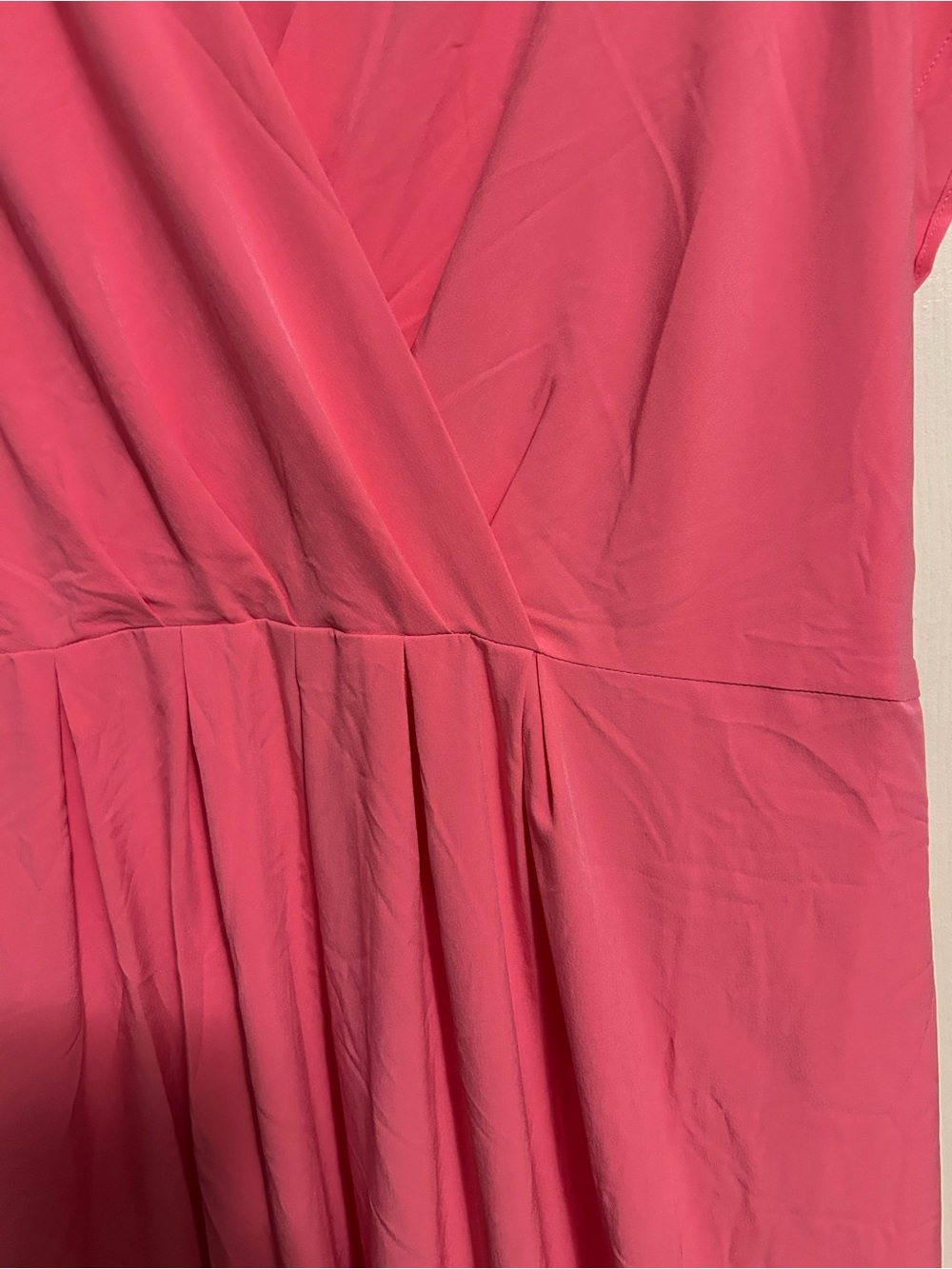HALARA Coral Pink Wrap Maxi Dress - Picture 2 of 4
